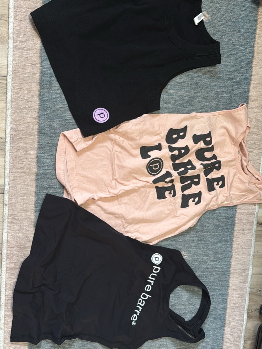 Pure Barre Lot - tanks, crew and jacket